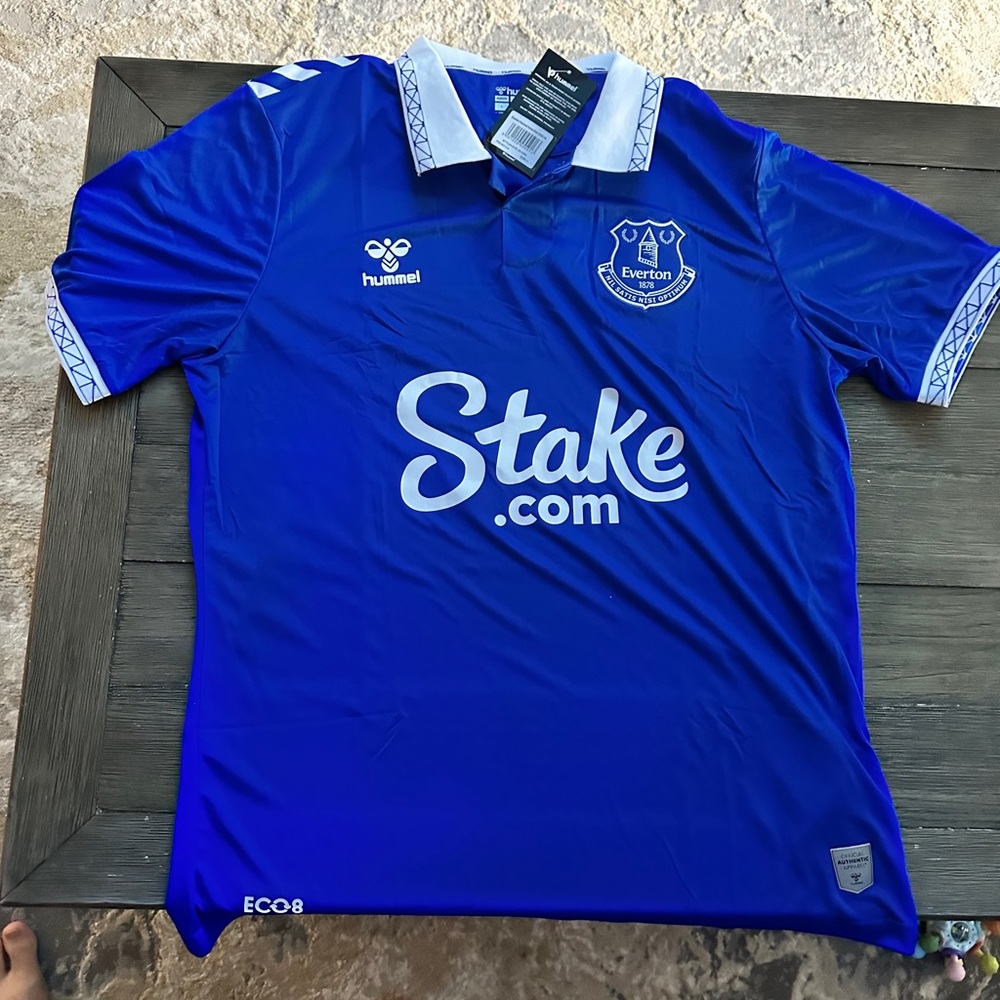 Everton Hummel Home Shirt 2023-24 AUTHENTIC NWT